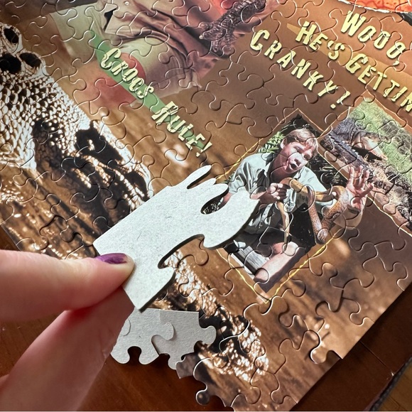 The Crocodile Hunter Steve Irwin 300 Piece Poster 2’ x 3’ Puzzle Hasbro 2000 - Picture 5 of 7